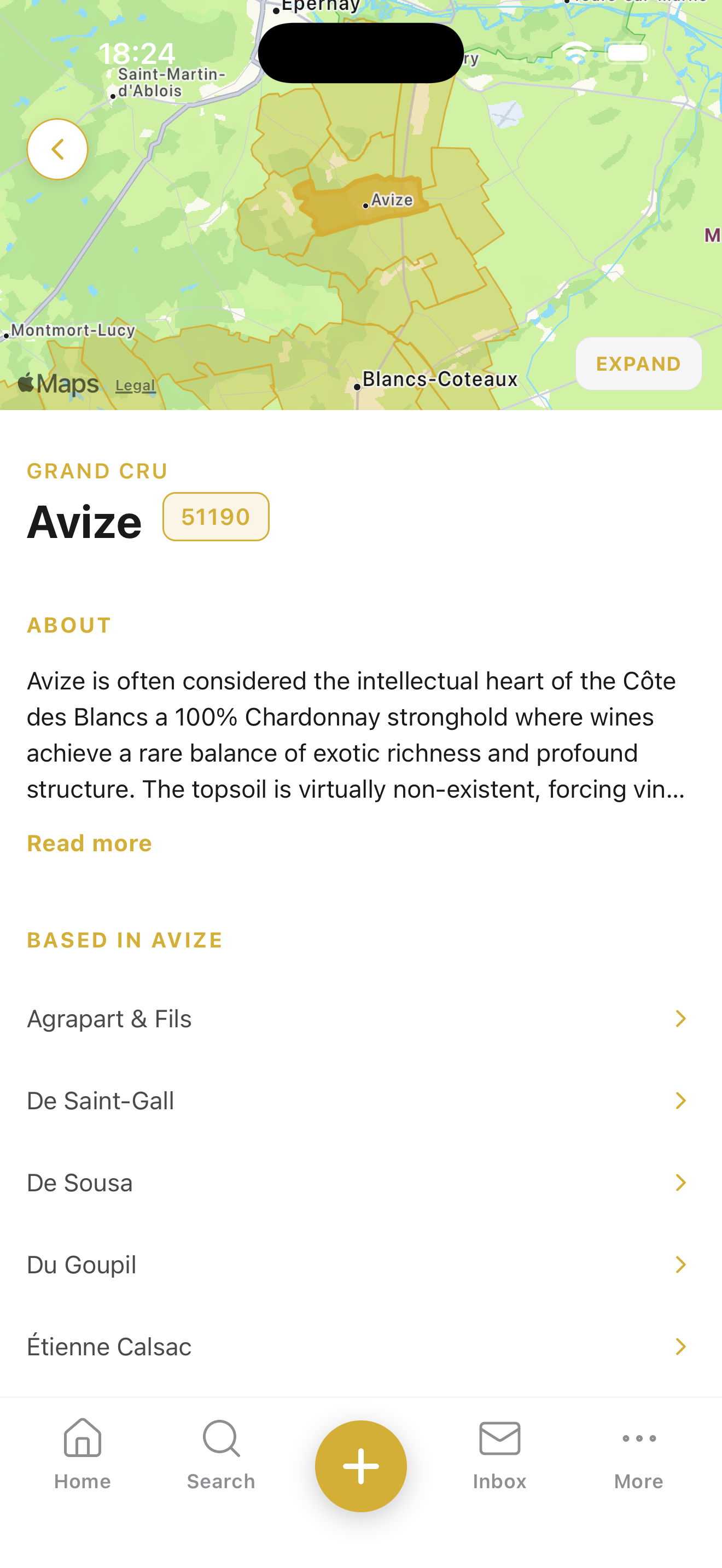 Aperçu de l'application 2